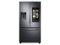 Samsung - 26.5 cu. ft. 3-Door French Door Smart Refrigerator with Family Hub - Black Stainless Steel-Front_Standard