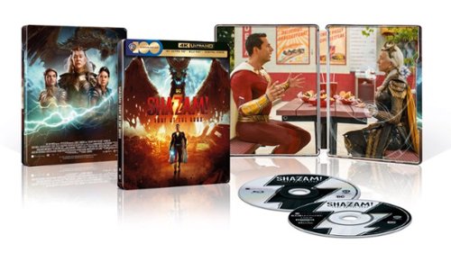Shazam! Fury of the Gods [SteelBook] [4K Ultra HD Blu-ray/Blu-ray] [Only @ Best Buy] [2023]