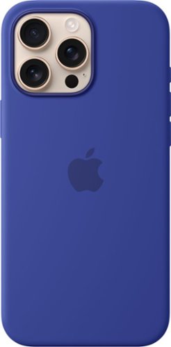 Apple - iPhone 16 Pro Max Silicone Case with MagSafe - Ultramarine