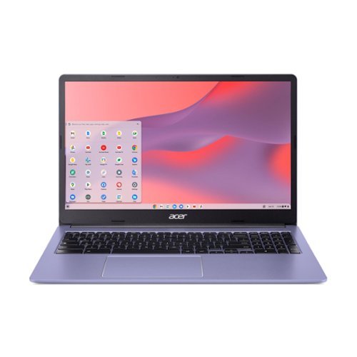Acer - Refurbished Excellent - Chromebook 315 - 15.6" Laptop Intel Celeron N4500 1.1GHz 4GB RAM 64GB SSD ChromeOS - Purple-Front_Standard 