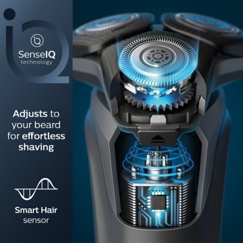 Philips Norelco Shaver 5300, Rechargeable Wet & Dry Shaver with Pop-Up Trimmer - Deep Black BUY ONLINE