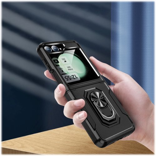 SaharaCase Raider Series Kickstand Case for Samsung Galaxy Z Flip6 - Scorpion Black WHERE TO BUY