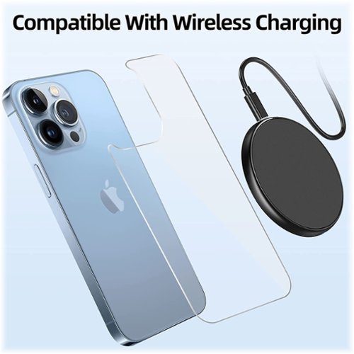 SaharaCase ZeroDamage Tempered Glass Rear Housing Protector for Apple iPhone 13 Pro Max (2-Pack) - Clear HOW TO BUY
