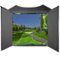 OptiShot - Optishot2 Golf In a Box 5 - Golf Simulator (Includes projector, Pro enclosure, retractable impact screen, & stance mat) - Multicolor-Front_Standard