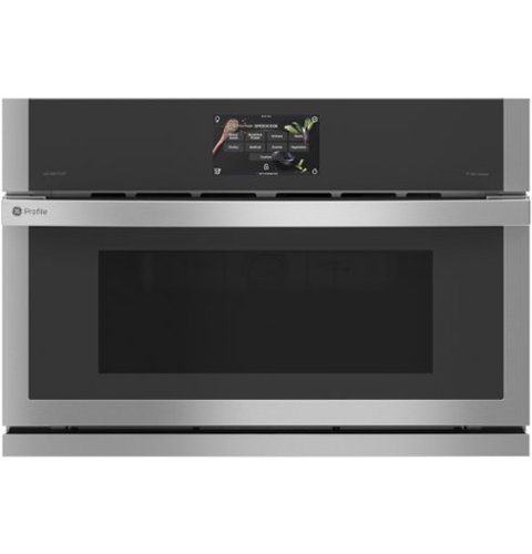 GE Profile - 1.7 Cu. Ft. Convection Built-In Microwave with Sensor Cooking and Five in One 240V Advantium Technology - Stainless Steel