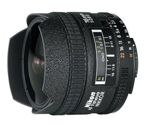 Nikon - Fisheye AF Nikkor 16mm f/2.8D Autofocus Lens-Front_Standard