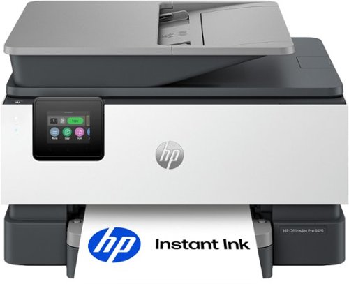 HP - OfficeJet Pro 9125 Wireless AI-Enabled All-in-One Inkjet Printer with 3 Months of Instant Ink - White