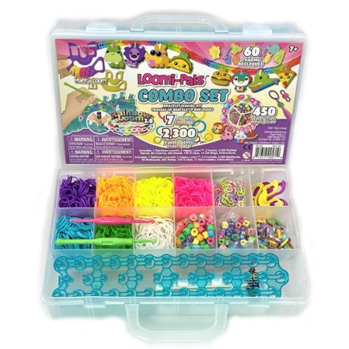 Choon's Design Rainbow Loom- Loomi Pals, Combo Set Features, 2,300 Rubber Bands HOW TO BUY