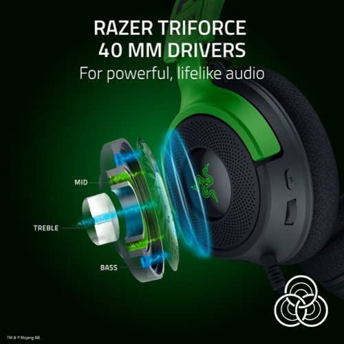 Nintendo Switch RAZER KRAKEN GREEN Razer Kraken 2019 (Green) - Walmart.com