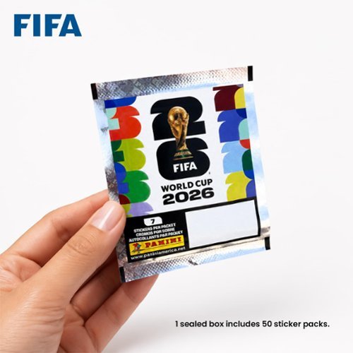 Panini 2026 FIFA World Cup Sticker Collection Box of 50 Packs