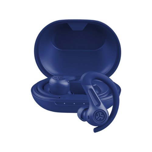 JLab - JBuds Sport ANC 4 True Wireless Earbuds - Cobalt-Front_Standard 