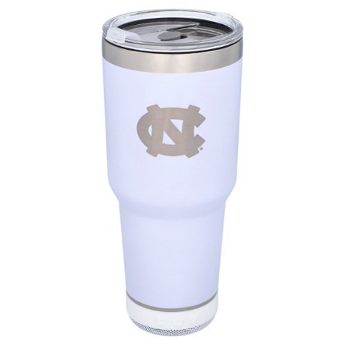 The Memory Company - North Carolina Tar Heels 30oz. Stainless Steel LED Bluetooth Tumbler - Multicolor-Front_Standard 
