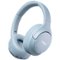 TOZO - HT3 Wire/Wireless AI Noise Cancel Over Ear Bluetooth 6.0 Headphone, 90H, Hi-Res, APP 32EQ, Foldable Adjustable Headband - Blue-Front_Standard