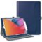 Kitcheniva - Protective Stand Case For iPad 9th 8th 7th Generation 10.2 Inch With Pocket Holder - Navy Blue-Front_Standard