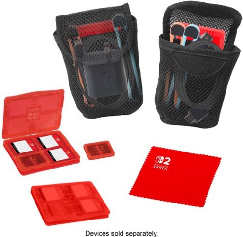 RDS Industries Nintendo Licensed Game Traveler Deluxe Complete System Case for Nintendo Switch 2 - Black WHERE TO BUY