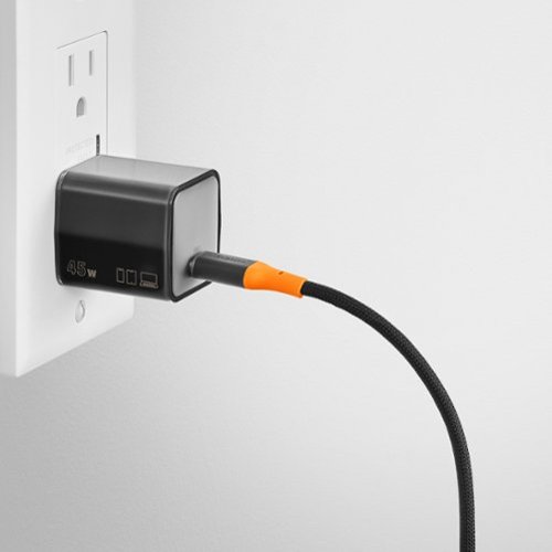 Insignia™ 45W Compact Wall Charging Kit for USB-C Smartphones, Tablets and More - Dark Gray BUY IN MIDDLE EAST