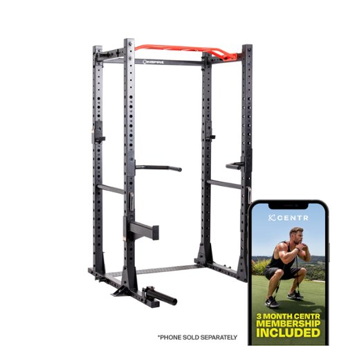Inspire - Fitness FPC1 Full Power Cage - Black-Front_Standard 