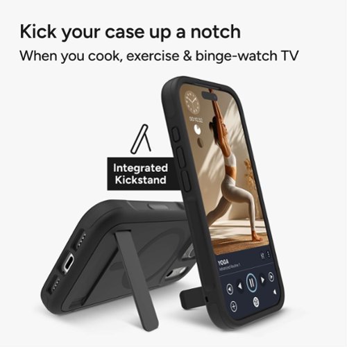 ZAGG Sedona Snap Case with Kickstand for Apple iPhone 17 Pro - Pitch Black HOW TO BUY