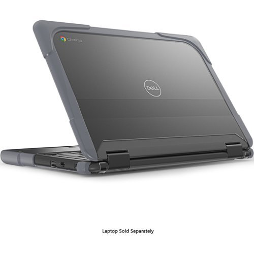 SaharaCase DualShock Laptop Case for Dell 3120/3110/3100 Clamshell and 2-in-1 Chromebook - Gray/Clear HOW TO BUY