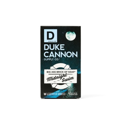 Duke Cannon Big Ass Brick of Soap - Midnight Swim WORLDWIDE DELIVERY