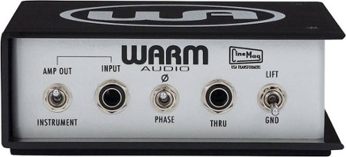 Warm Audio - Direct Box Active - Black-Front_Standard 