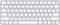 Magic Keyboard (USB-C) with Touch ID for Mac models with Apple silicon - White-Front_Standard