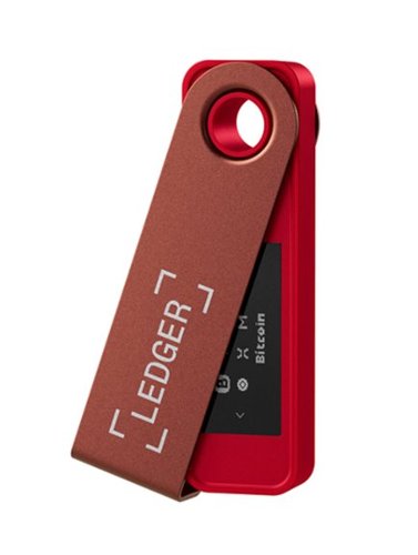 Ledger Nano S Plus Crypto Hardware Wallet - Ruby Red GLOBAL SHIPPING