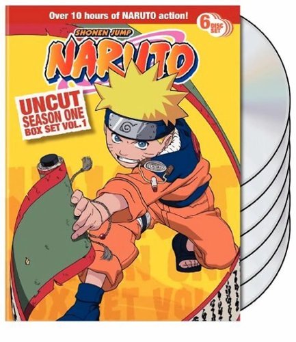  Naruto Uncut Box Set: Season One, Vol. 1 [6 Discs] Fullscreen (DVD)