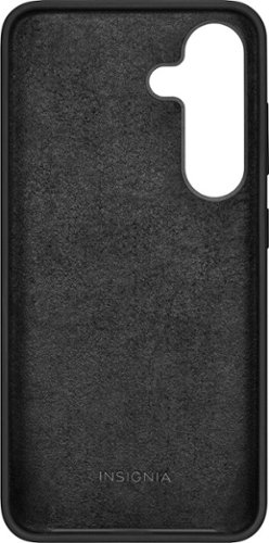 Insignia™ Recycled Silicone Case for Samsung Galaxy S25 - Black BUY IN EUROPE