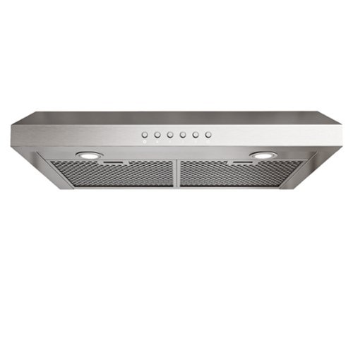 Onefly - 30 inches - Externally Vented - Under cabinet Range Hood - Stainless Steel-Front_Standard 
