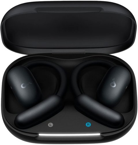 Soundcore by Anker AeroFit 2 Open-Ear Headphones Open-Ear Headphones with Adjustable Ear Hooks - Black BUY ONLINE