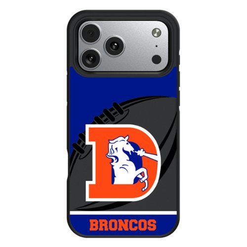 Keyscaper - NFL - Denver Broncos - iPhone Pastime Design Bump Case - 16 Pro Max - Multicolor-Front_Standard 