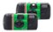 Fujifilm - Quicksnap Flash 400 Single-Use Camera with Flash - 2 pack - Green-Front_Standard