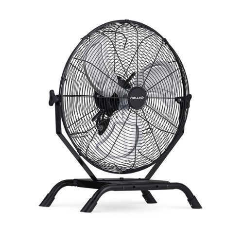  NewAir - 18" - 20" Outdoor-Rated Fan - Floor or Wall Mounted - Black