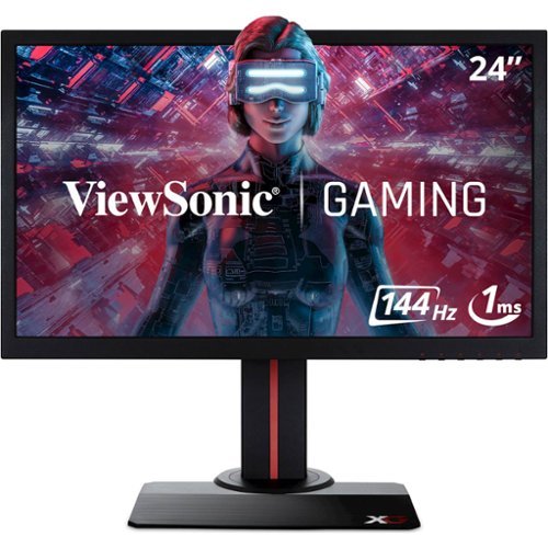 ViewSonic - OMNI XG2402 24" LED FHD FreeSync Gaming Monitor (HDMI, USB) - Black-Front_Standard 