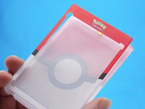 Ultra PRO - Single 35pt One-Touch Edge - Poké Ball Printed Magnetic Card Holder for Pokémon