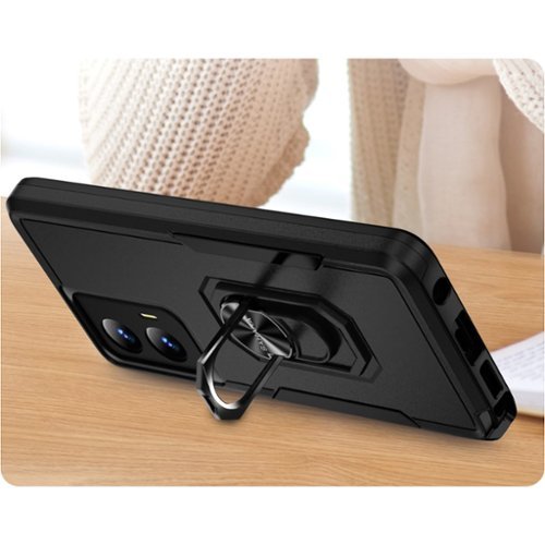 SaharaCase Raider Series Kickstand Case for Motorola G Stylus 5G (2024) - Scorpion Black BUY IN EUROPE