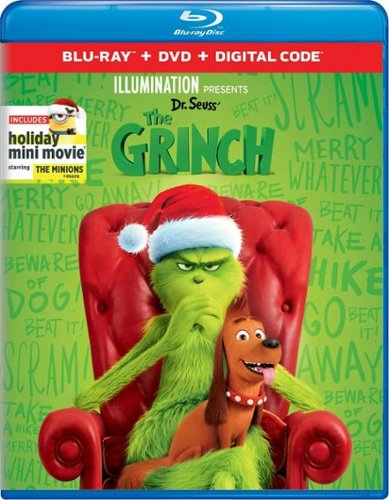  Illumination Presents: Dr. Seuss' The Grinch [Includes Digital Copy] [Blu-ray/DVD] [2018]