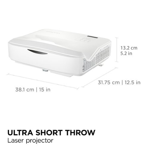 ViewSonic LS832WU 5,000 ANSI Lumens WUXGA Ultra Short Throw Laser Installation Projector - White WHERE TO BUY