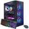 STGAubron - Gaming PC Desktop Computer, Intel Core i7 up to 3.9GHz, Radeon RX 580 8G Graphics, 16G RAM, 512G SSD, WIN11H - Black-Front_Standard