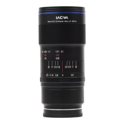 LAOWA - 100mm f/2.8 2:1 Ultra Macro APO Lens for Sony FE - Black-Front_Standard 