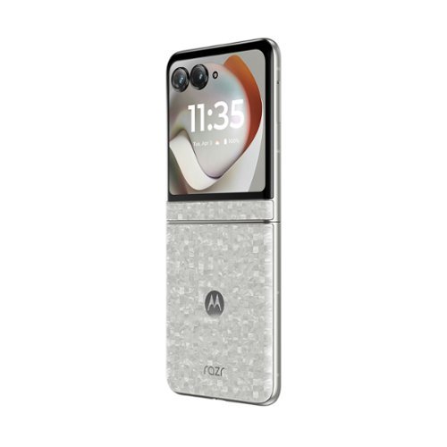 Motorola razr 2026 256GB (Unlocked) - PANTONE Bright White SHOP ONLINE