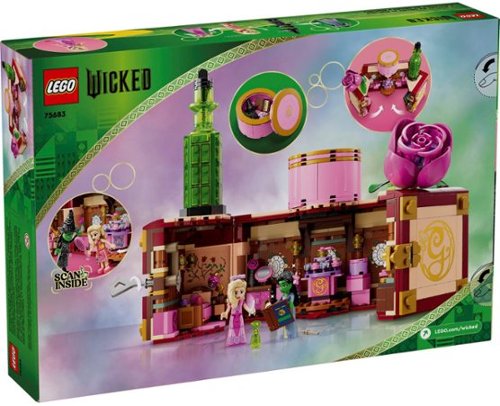 LEGO Wicked Glinda & Elphaba’s Dormitory Collectible Toys, Kids Witch Toys 75683 WORLDWIDE DELIVERY