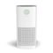 GermGuardian - 23.5-inch Air Purifier with 360-Degree True HEPA Pure Filter, UV-C Light and Air Quality Monitor for 1905 Sq. Ft. Rooms - White-Front_Standard