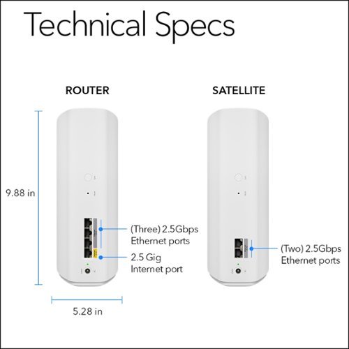 NETGEAR Orbi 770 Series BE11000 Tri-Band Mesh Wi-Fi 7 System (2-pack) - White BUY IN SINGAPORE