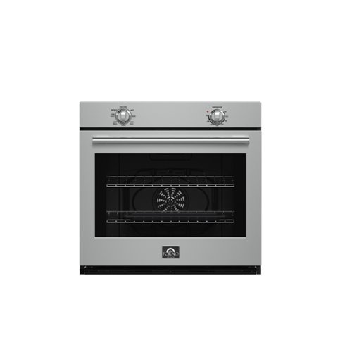 Forno Appliances - Vomero 30" 5 Cu. Ft. Electric True Convection Single Wall Oven - Stainless Steel