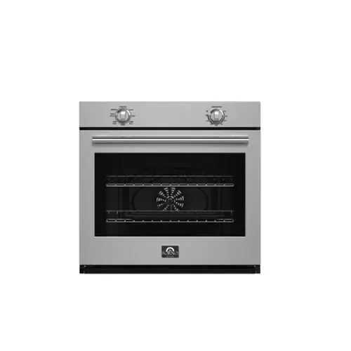 Front. Forno Appliances - Vomero 5 Cu. Ft. Electric Wall Oven - Stainless steel.