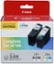 Canon - PG-285XL / CL-286XL 2-Pack High Yield Ink Cartridges - Black/Tri-color-Front_Standard