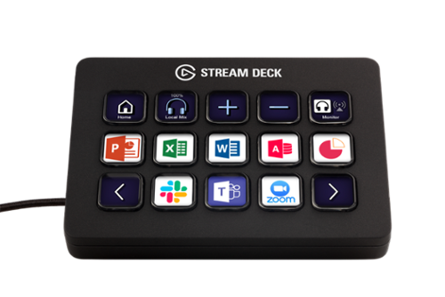 Elgato Stream Deck MK.2 Full size Wired USB Keypad with 15