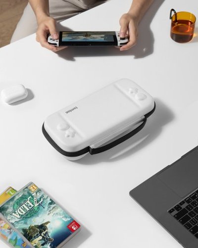 tomtoc Carrying Case for Nintendo Switch/OLED Model, Protective Hard Portable  Carry Travel Case with 12 Game Cartridges - White SHOP ONLINE